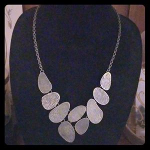 Unique river rock necklace